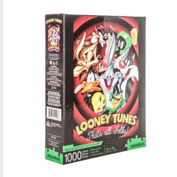 1000 pc Looney Tunes Puzzle by Aquarius - Picture 3 of 7